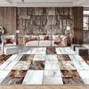 Tapis Style Marbre Abstrait Grande Surface Décoration Salon Tapis pour Zone Canapé Maison Antidérapant Lavable Chambre Dressing Tapis de Sol