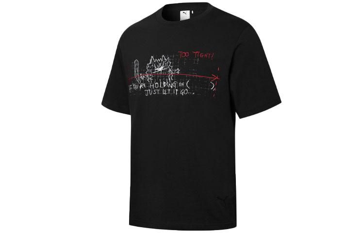 PUMA x MICHAEL LAU T Shirt Men s Black 531320-01 XS