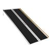 Door Threshold Wheelchair Ramp Folding Non-Slip Aluminum Wheel Chair Ramp for Home Steps Stairs Entry Threshold Doorways