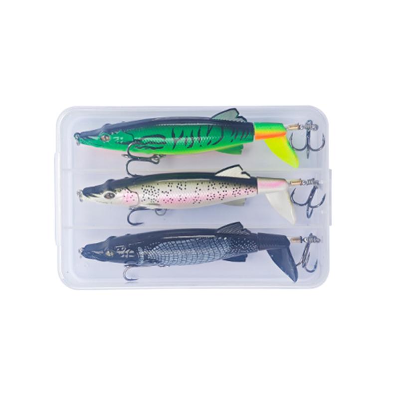Factory Supply 130mm 16g Jerkbait Fishing Bait Lure Minnow Wobbler Fishing Lure for Bass (as the picture,Lure length 130mm&Lure weight 16g)
