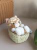 Cat Plush Toy With Pp Cotton Filling For Baby Gift And Car Seat Decor