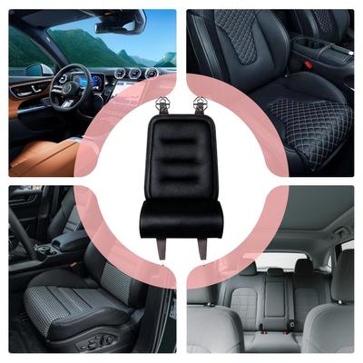 Car Seat Extender Cushion Comfortable Adjustable Non-slip Car Leg Extender Back Support Pad For Front Rear Driver Passenger