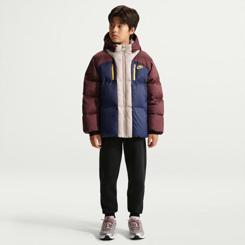Nike Youth Color-Block Outdoor Down Jacket