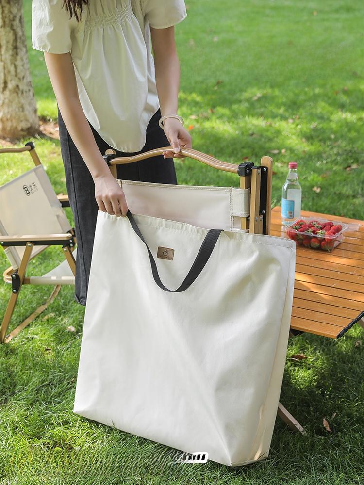 Kemite Outdoor Folding Chair Storage Bag Oxford Cloth Thickened Portable Handbag Large Capacity Camping Travel Organizer