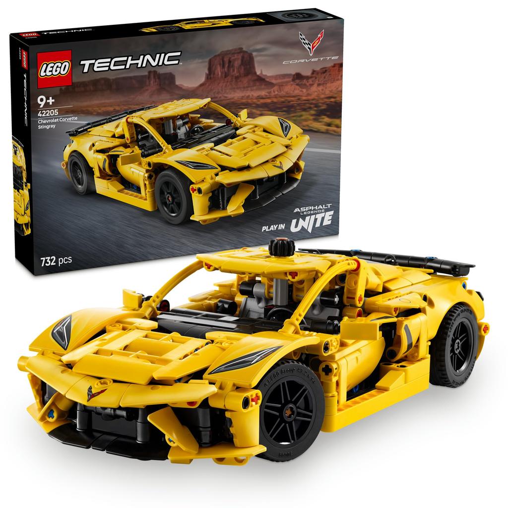LEGO Technic Chevrolet Corvette Stingray 42205 Toy for Boys and Girls