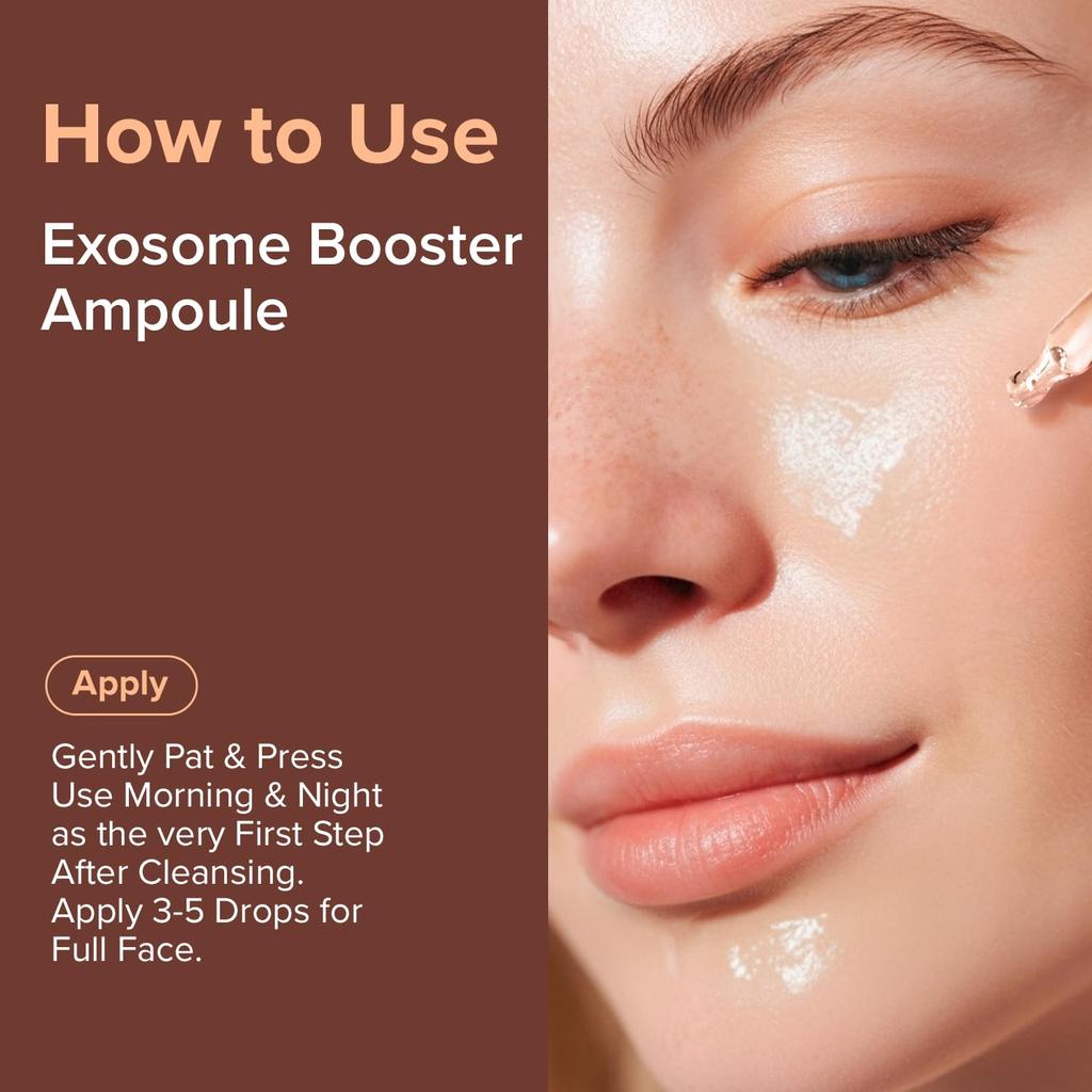 idplacosmetics EXO-V Booster Ampoule 30ml (1.01 fl oz) – Contains PDRN and Glutathione