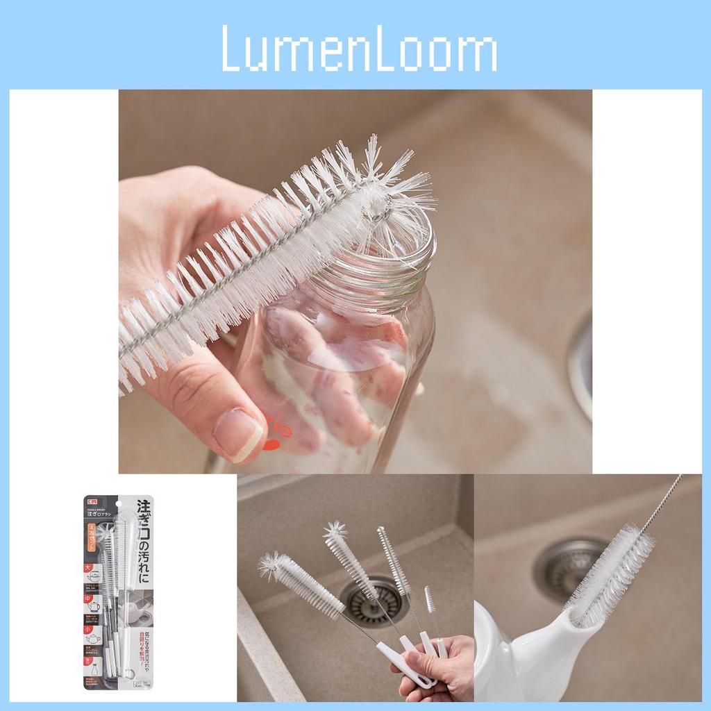 Long Handle Pp Spout Brush For Small Openings And Hard To Reach Areas