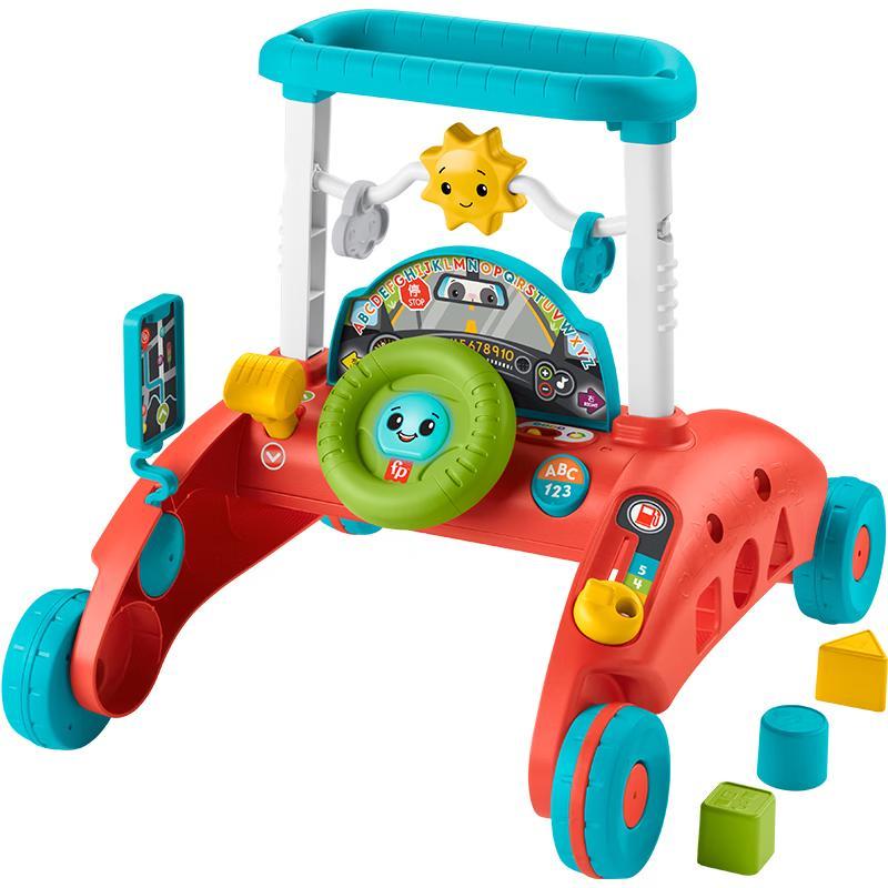 Fisher-Price Multifunctional Double-Sided Baby Push Walker HJP83