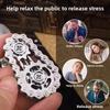 Metal Sprockets Flywheel Fingertip Gyro Fidget Spinner Antistress Anxiety Bike Chains EDC Spinner Fidget Toys for Birthday Gifts