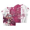 Popular Games Honkai Impact 3 T-shirt 3D Print Cosplay t shirts Fashion Harajuku Short Sleeve Crew Neck Y2k Tops Summer Clothing