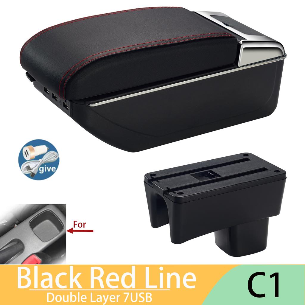 For Suzuki Swift Armrest Box For Suzuki Swift Car Armrest Car Accessories Interior Details Storage Box Retrofit Parts 2005-2023