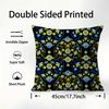Ukrainian Folk Pattern Pillow Case Sofa Decorative Home Double-sided Printing Short Plush Cushion Cover Throw Pillow Cover Gifts