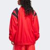 adidas Rýchly strihová línia Športová bunda Kolegiálna červená Unisex Vrchné diely JW9741