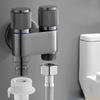 Zwei Auslässe Doppelsteuerung Wassereinlass Toiletten Waschmaschinen Armatur Wasseranschluss
