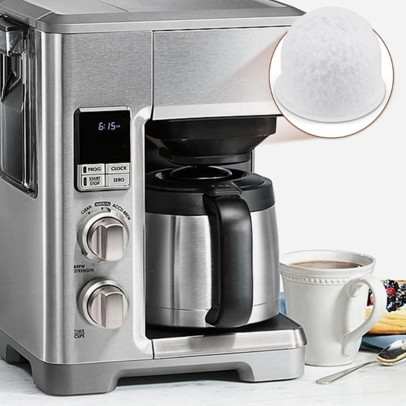 6PCS Water Filters Coffee Filter Home Coffee Brewing Filter Coffee Machines Part Suitable for WGCM100S WGCM110S WGCM120S