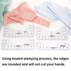 T-Shirt Ruler Guide - Tshirt Measurement Tools for Youth Adult, Round-Neck PVC Rule Rulers Designs Heat Press Accessories