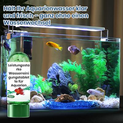 Water Purification Tablets Eco-Friendly Aquarium Water Purifier Fast-Acting Fish Tank Cleaning Solution Aquarium Water Clarifier