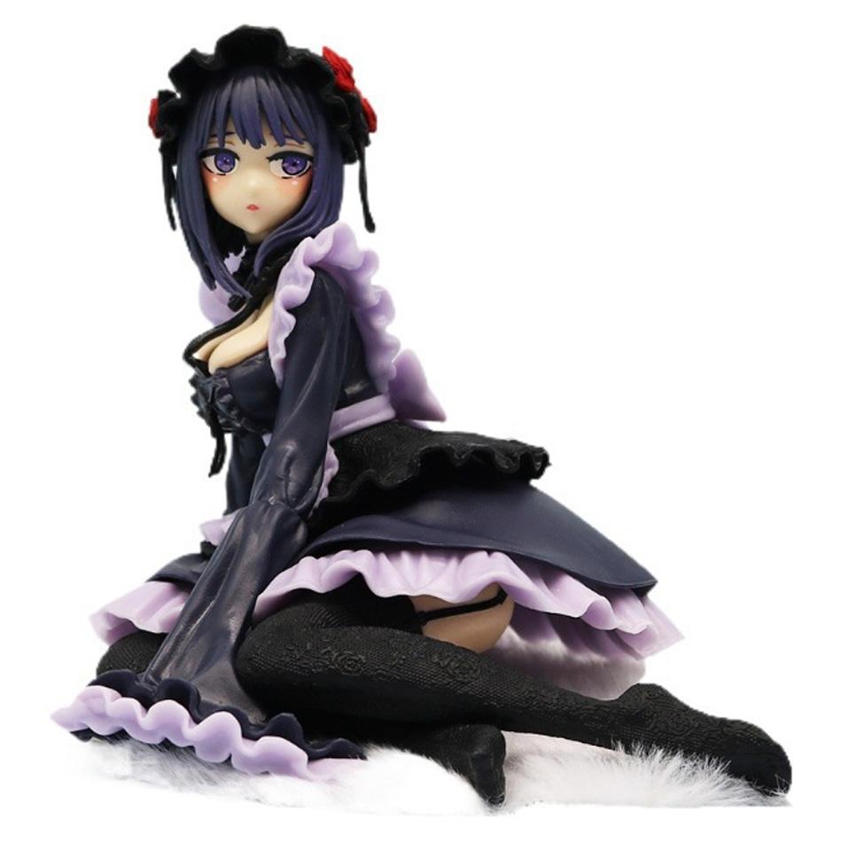 My Dress-Up Darling Zwei Anime-Figuren Schwarzes Dienstmädchen-Outfit Kitagawa Marin Actionfigur Shizuku Kuroe Figur Sammlermodell Spielzeug