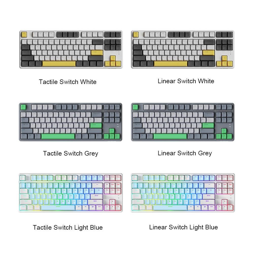 Cheap NKRO Backlight Gaming Keyboard TypeC Wired 87 Keys Gaming