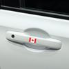 1set Various Canadian Flag Styling Sticker Leaf Red&White Car Stickers Decal History National Symbol of Canada Auto Accessories