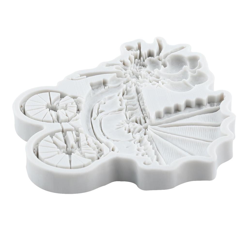 Baby Stroller Silicone Mold Stroller Fondant Molds Cake Decorating Tools Cupcake Topper Candy Sugar Craft Gum Paste Polymer Clay