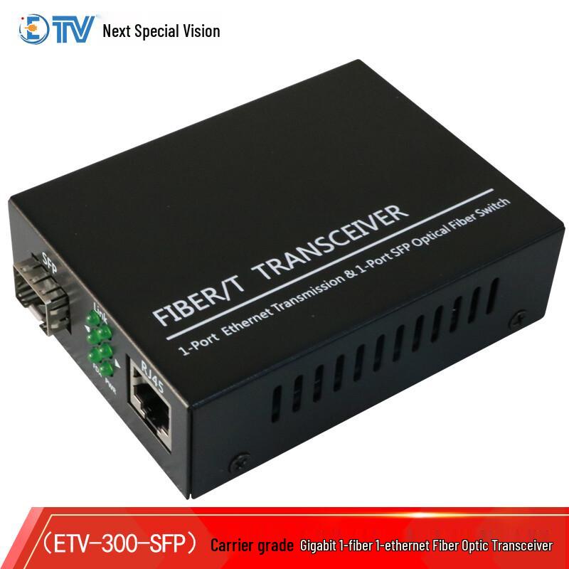 ETV SFP Fiber Optic Media Converter