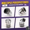 Engine Carburetor Aluminum Alloy Angled Adapter Inlet Intake Carb Manifold For GY6 150Cc Scooter Go Kart