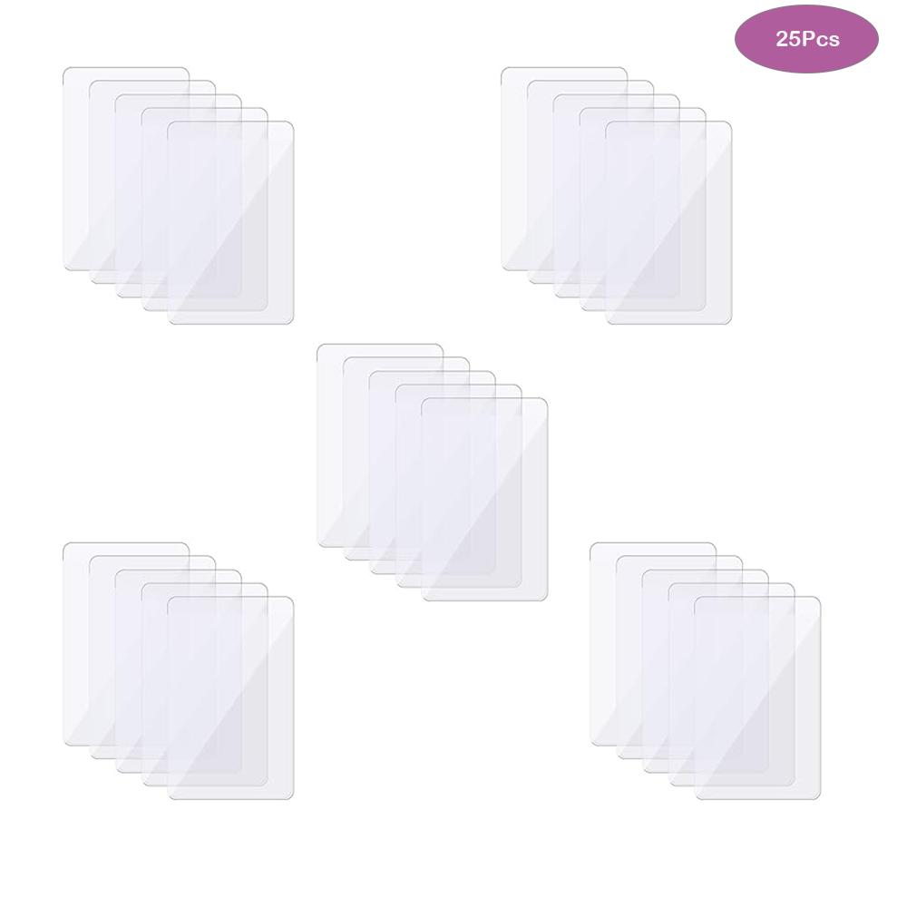 

25Pcs No-Lapel Pin Invisible Pocket Square Holder Boutonniere Card For Groom Groomsmen Wedding