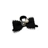 1pc  Autumn and winter clip style, light luxury, small fragrance, bow hair clip, plush high-end hair accessory, camellia flower