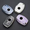 2-przyciskowa TPU obudowa kluczyka do samochodu obudowa osłona pilota dla Mercedes Benz ABCER klasa GLS GLA GLK GLC CLS CLA AMG W204 W205 W212 W463 W176 akcesoria