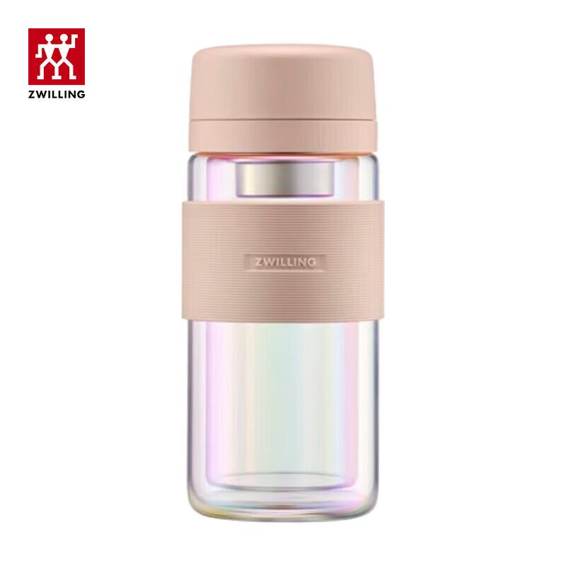 ZWILLING Double-Layer Glass Tea Filter Cup 350ml