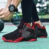 Basketball shoes men's large size student sports shoes flying woven youth travel shoes casual sneakers
