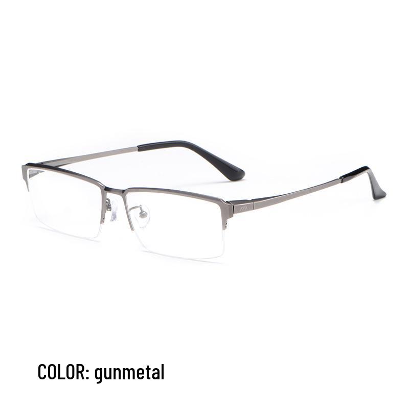 

Сверхлегкие мужские полуободковые титановые оправы для очков - Модные очки по рецепту