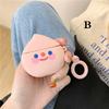 Cute Cartoon Silicone Bluetooth Wireless Earphone Case for Apple AirPods Protective Cover
