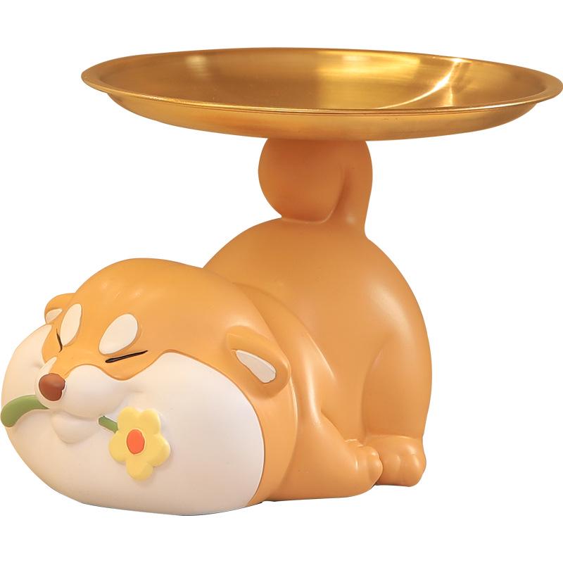Shiba Inu Key Holder: Cute Hallway Ornament & Housewarming Gift