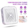 Diamond Nail Dust Collector 120W Powerful Brushless Nail Dust Extractor Super Suction Nail Vacuum Cleaner Nail Art Manicure Fan