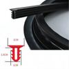 Auto Dashboard Sealing Strip Noise Sound Insulation Rubber Strips Universal for Weatherstrip Auto Accessories Car Stickers Parts