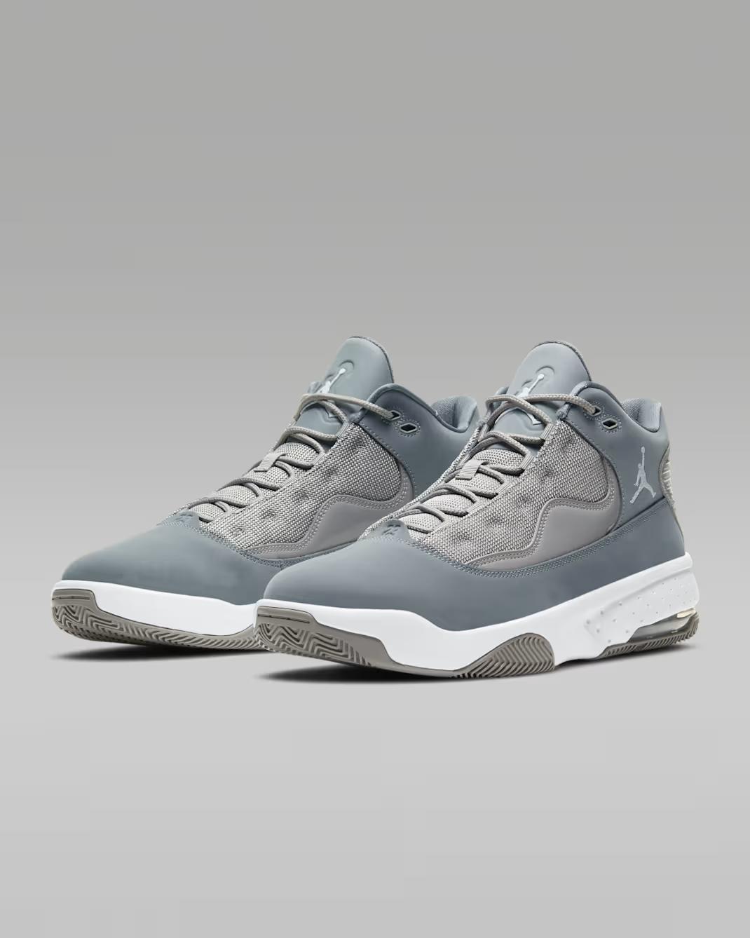 CK6636-012 Nike Jordan Max Aura 2 Medium Grey White (Men s) 9