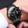 3PCS/Set Luxury Men Business Watches Fashion Calendar Quartz Watch Reloj Hombre