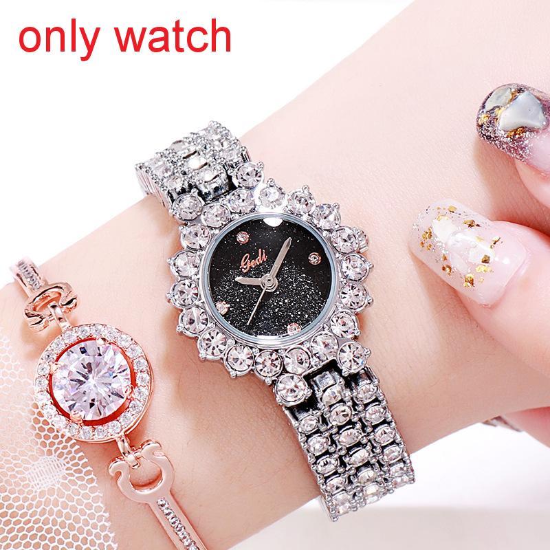 Fashion Quartz Watch For Women With Starry Sky Design And Waterproof Feature