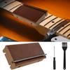 3/23/35 Degree Fret End Beveling File Wooden Precision Fret End Dressing Tool Multipurpose Guitar Fret Crowning End Bevel File