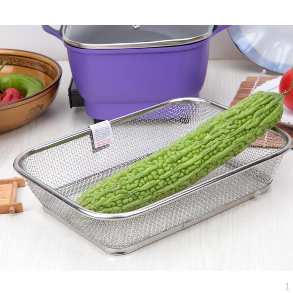 Wash Draining Basket Colander Bowl for Fruits Vegetable Cleaning Washing