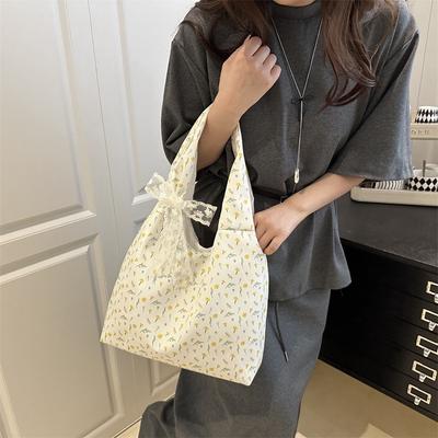 Sweet Floral Shoulder Bag, Popular In Summer, Versatile Casual, Light and Gentle Wind, Simple Underarm Handbag for Women