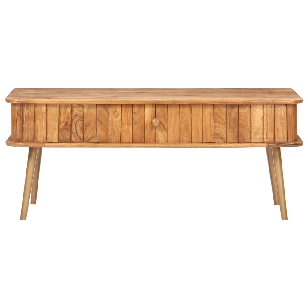 Coffee Table 100 x 50 x 40 cm Solid Acacia Wood