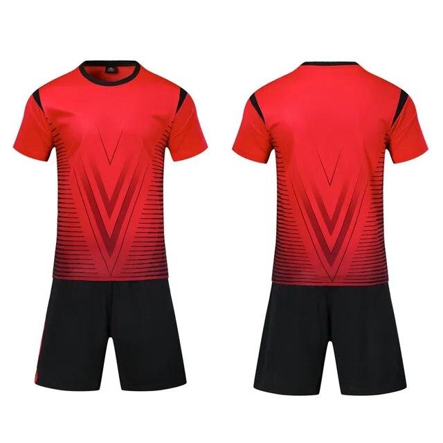 Adult Kid Football Jersey Personalized Soccer Uniform Shirts Men Futsal Sportswear Kit Women Training Tracksuit Sport Sweat Suit