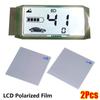 2Pcs Universal Display Screen Film 9x9cm Universal LCD Film  for Electric Vehicle Screen