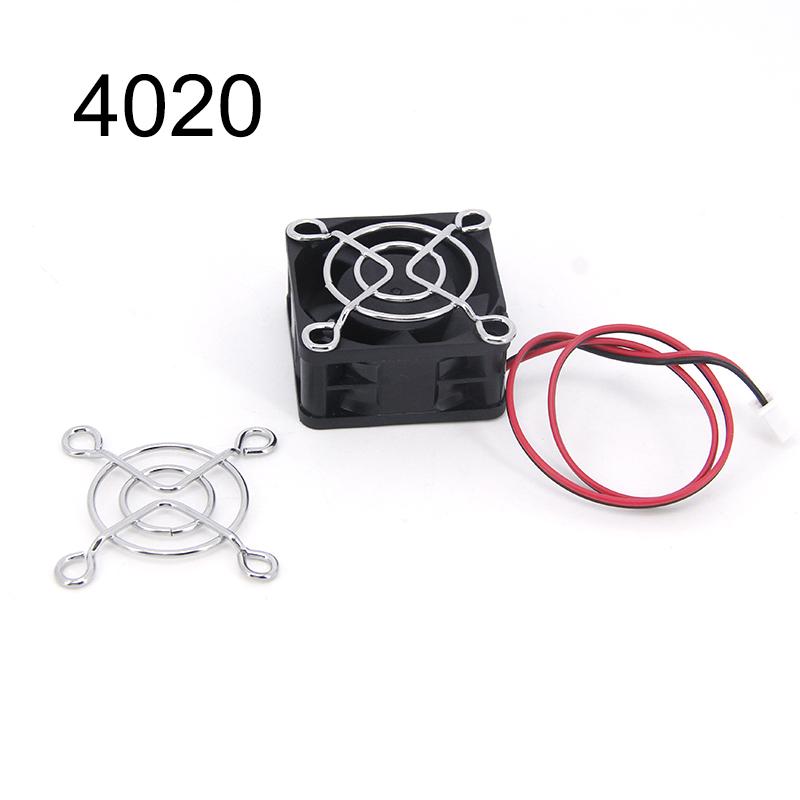 

DC 12V Вентилятор 2pin Охолодження 3010 5010 7025 8025 12025 Безщітковий захист Металева кришка гриля 40 мм 60 мм 80 мм 120 мм для 3d друку DIY 12V 4020