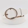 Oval Women's Belt Pu Japanese Buckle Personalized Korean Style Jeans Belt