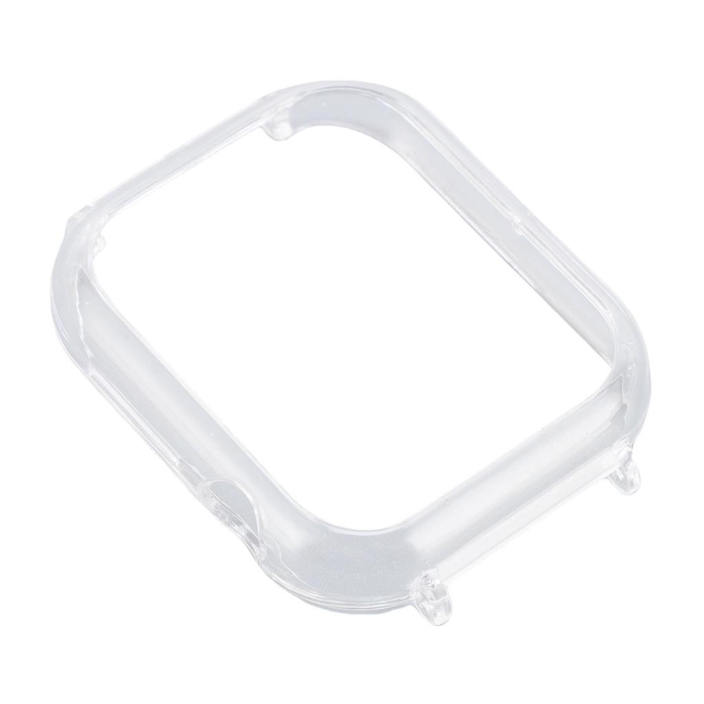 Watch Bumper Case Fit for 20mm Strap Scratchproof Shockproof PC Slim Smartwatch Ive Cover Frame