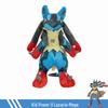 Large Shiny Mega Lucario Evolution Plush Doll